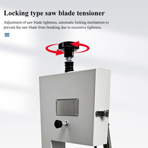 Nuova Sega Elettrica 3in1 per Carne e Ossa, Automatica da Pavimento per Carne Congelata, 220V per Uso Domestico e Commerciale, 1 Anno di Garanzia - Product Image 6