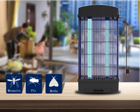 Lutte antiparasitaire 20W UV, tueur de moustiques électronique domestique, lampe piège à insectes anti-mouches