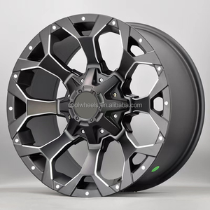 Roues tout-terrain 5x127 5x150 6x139.7 Roues Jantes Moyeux <span class=keywords><strong>Jante</strong></span> 17 18 20 Pouces pour Hilux <span class=keywords><strong>jeep</strong></span> <span class=keywords><strong>wrangler</strong></span> <span class=keywords><strong>JK</strong></span> F150 Tundra Ranger - Product Image 2