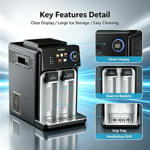 Ice Maker Machine Countertop 3 in 1 Machine a Glacons Ice Water Slush Dispenser for Commercial - Product Image 4