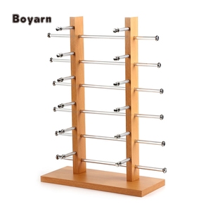 Boyarn 8/10/12 lunettes cadre affiche <span class=keywords><strong>bois</strong></span> lunettes de soleil présentoirs accessoires spectacle stand porte-bijoux usine <span class=keywords><strong>en</strong></span> gros - Product Image 6