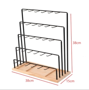 Earring Display Stands for Selling , <b>Rings</b> and Necklaces Display Holder Stand, Jewelry Display for Selling Earring Cards - Product Image 2