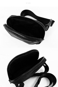 Riñonera Negra Personalizada, Impermeable, Mini Bolsa de Cintura Deportiva, Bolsa Cruzada Lu9b78s, Bolsa de Cintura Multiusos de 1 Litro - Product Image 6