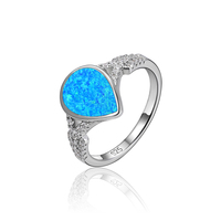 Noble 925 Silber ringe Schmuck Opal Ring-Romantische Präzision-Gravierte Band linien Opal Beauty Erhöht die zeitlose Raffinesse