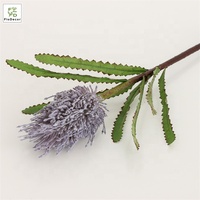 Alat peraga fotografi rumah ruang tamu bunga buatan bunga Banksia 68cm sutra gaya Ins