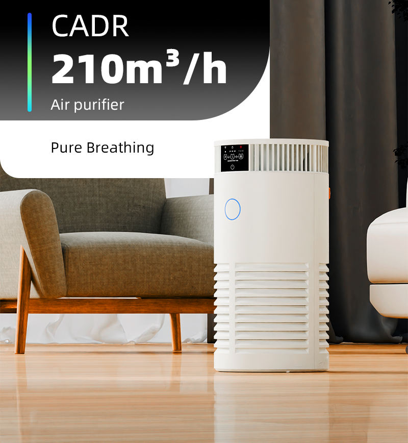 Portable UV Ion LED Display Air Purifier - Image 4
