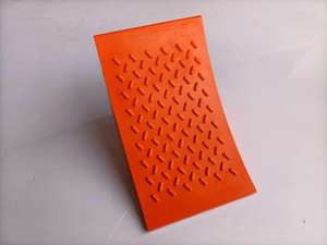 Chargement de 20 tonnes Heavy Duty Wheel Cales Pu Wedge - Product Image 2