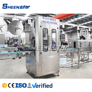 Hoàn toàn tự động PVC nhãn chai PET tay áo máy dán nhãn - Product Image 1