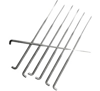 Aiguille à feutrer chinoise 40GG, aiguille spirale 15*18*40*3 M222 TW3037 en métal pour machine à feutrer le non-tissé et le cuir