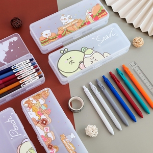 Trường Hợp Bút Chì Màu Đỏ Net Cao-Giá Trị Bút Chì Trường Hợp Nữ Đơn Giản Nhật Bản Trường Tiểu Học Sinh Viên Bút Chì Trường Hợp Công Suất Lớn Cô Gái <span class=keywords><strong>penc</strong></span> - Product Image 2