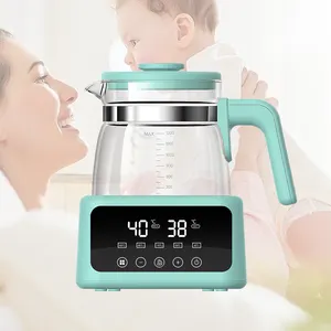 5 तापमान विकल्प बिजली बच्चे को दूध न्यूनाधिक लोकप्रिय अनुकूलित डिजिटल प्रदर्शन स्टेनलेस स्टील BPA मुक्त दूध निर्माता 1.2 एल