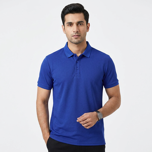 Camiseta Polo de Manga Corta para Hombre con Logotipo Personalizado OEM, Ropa de Trabajo Personalizada para Empresas, Logotipo Impreso y Bordado - Product Image 1