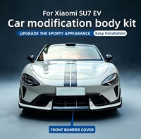 Kit Carrosserie ABS de Haute Qualité pour Xiaomi SU7 Ultra 2024 2025 2026, Pare-chocs Avant et Arrière, Jupes Latérales, Couleurs Personnalisables