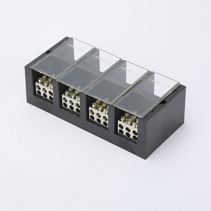 Bloque de Terminales Guan Yang JHT FJ6 de 4 Vías, Tipo Tornillo, Cobre, Caja de Conexiones IP44 - Product Image 1
