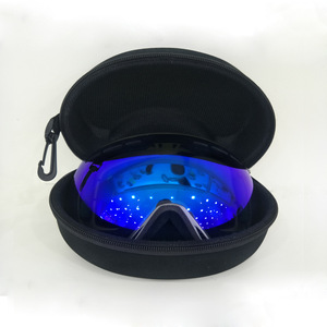 Estuche para gafas de esquí EVA con cremallera, caja de almacenamiento de lentes con revestimiento de iridio para todos - Product Image 1