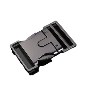 หัวเข็มขัดโลหะแบบสองง่าม 40 มม. สีกันเมทัล สำหรับกระเป๋า เข็มขัด เป้สะพายหลัง ตัวล็อคสายรัดแบบปรับได้ DZQ350 - Product Image 4