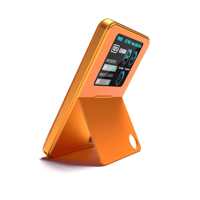 Batterie externe magnétique 10000 mAh ultra-mince avec écran TFT, recharge rapide sans fil pratique, clip dorsal pour batterie externe mobile