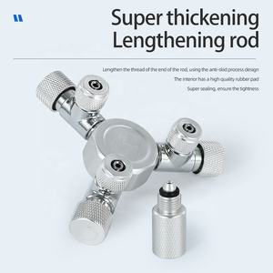 ZRDR <span class=keywords><strong>Aquarium</strong></span> Réservoir <span class=keywords><strong>co2</strong></span> séparateur Tube Pipe Line Multi way Control Valve <span class=keywords><strong>CO2</strong></span> Splitter W02-02Aquarium <span class=keywords><strong>co2</strong></span> Multi-canal contrôleur - Product Image 5