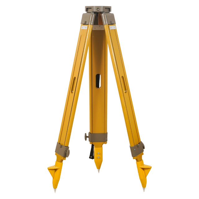 Heavy Duty Tripod Total Station Wooden Surveying Tripod