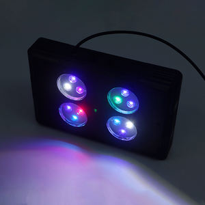 Écran tactile contrôlé Thermostat intelligent ventilateur eau salée Aquarium lumière intégrée lever du soleil coucher du soleil minuterie Mode eau salée LED lumières - Product Image 3