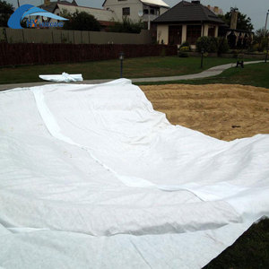Filament de polyester blanc Spunbonded <span class=keywords><strong>Géotextile</strong></span> non tissé <span class=keywords><strong>150g</strong></span> <span class=keywords><strong>M2</strong></span> Fibre discontinue <span class=keywords><strong>Géotextile</strong></span> non tissé perforé à l'aiguille - Product Image 3