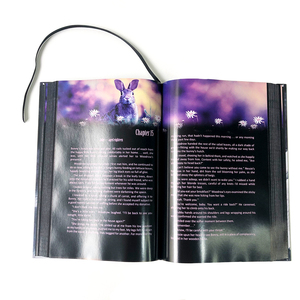 Stampa <span class=keywords><strong>di</strong></span> Libri con Copertina Rigida Personalizzata e Bordi Argentati, Pagine a Colori con Bordi Metallici, Romanzo d'<span class=keywords><strong>Amore</strong></span> Oscuro - Product Image 2