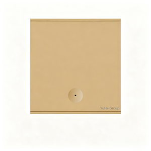 Interruptor de Pared Táctil de 2 Botones YuHe Group, Plástico Minimalista, IP20, 10A, 230V - Product Image 3