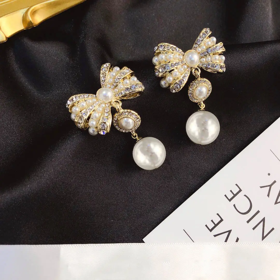 Fashion Designer Branded Jewelry Brand Gg Cc Earrings - China