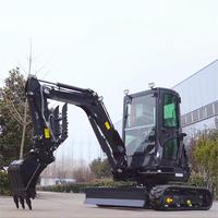 LIVRAISON GRATUITE Mini-Pelle Économique 1 Tonne 2 Tonnes 3.5 Tonnes Pelle sur Chenilles Avec Godet Mini-Excavatrice