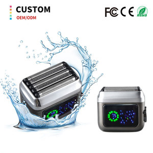 Afeitadora Eléctrica de Láminas Recíprocas de Acero Inoxidable con Cuchilla de Aleación de Zinc IPX6, Pantalla Digital, 6500 RPM, 5 Cuchillas para Hombre - Product Image 1