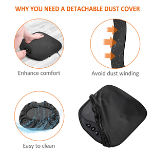 Shiatsu <strong>Foot</strong> <strong>Massager</strong> with Heat, Toe Control &amp; Detachable Cover, Electric <strong>Foot</strong> Warmer for Pain Relief, Use on <strong>Feet</strong>/Back/Legs - Product Image 6