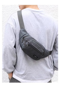 Riñonera personalizada para viajar al aire libre, riñonera con correa ajustable para hombre y mujer - Product Image 6