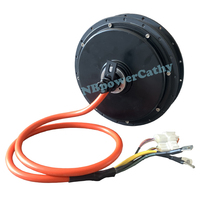 QS 205 50H V3 72v 5000w moteur de moyeu sans balais 17 18 19 21 pouces 5KW E Kit de vélo Kit de moto électrique construction Kit de Conversion Ebike