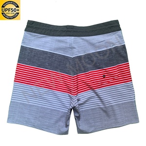 Pantalones Cortos Deportivos Personalizados con Protección Solar UPF50+ para Hombre, Pantalones Cortos de Baño con Cordón Ajustable de Secado Rápido para Primavera/Verano - Product Image 2