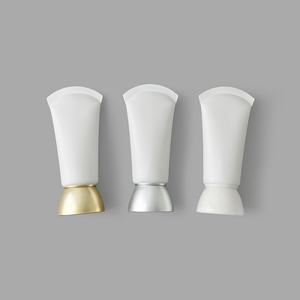 Private Label 40ml White Matte Cosmetic <b>Squeeze</b> Soft Tube Packaging Sunscreen Tube Body Cream Lotion <b>Plastic</b> Screw Cap 40g - Product Image 2