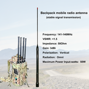 <span class=keywords><strong>Antenna</strong></span> Flessibile a Frusta <span class=keywords><strong>per</strong></span> Radio Mobile Amatoriale VHF 146M con Connettore PL259, <span class=keywords><strong>Antenna</strong></span> 144-146MHz - Product Image 2