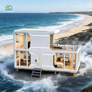 <span class=keywords><strong>Maison</strong></span> modulaire 100% étanche en aluminium, résistante aux ouragans, de qualité marine, antirouille, préfabriquée, petite <span class=keywords><strong>maison</strong></span> - Product Image 1
