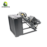 Nouvelle machine de minage Bitcoin NerdQaxe++ Rev 6.1 Hydro 6TH/s 100W Bitaxe Solo Miner SHA256 à refroidissement liquide BM1370 ASIC en gros