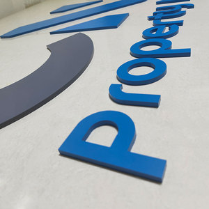 Insegne Personalizzate per Interni Aziendali, Nomi in PVC Acrilico, Lettere Logo 3D Non Illuminate, Segnaletica Acrilica 3D - Product Image 3