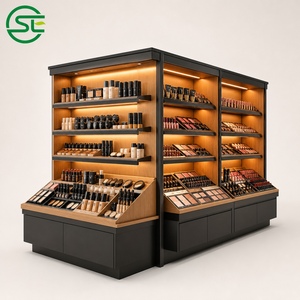 Présentoir de Maquillage Personnalisé, Mobilier de Magasin, Vitrine Cosmétique, Gondole de Présentation, Meuble de Présentation de Maquillage pour Centre Commercial - Product Image 5