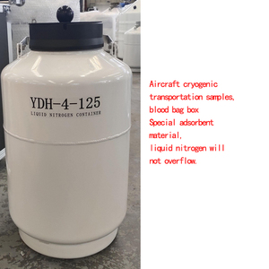 Contenitore di Spedizione YDH-6 per Trasporto Biomedico Protettivo, Recipiente a Pressione per Trasporto di Azoto Liquido in Lega di Alluminio - Product Image 4