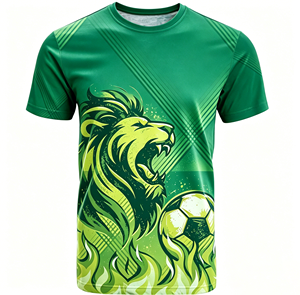 T-shirt col rond imprimé pour homme, maillot de supporter de football essentiel pour la Coupe du Monde 2026 des Pays-Bas, haute qualité, maille respirante 100 % polyester - Product Image 4