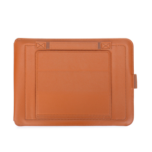 Nhà Máy Bán Buôn Không Thấm Nước Có Thể Gập Lại 3 Trong 1 PU Da Máy Tính Xách Tay Tay Áo Túi Trường Hợp Với Biểu Tượng Tùy Chỉnh Cho Macbook Không Khí - Product Image 2