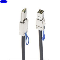 Kabel Koneksi Server MEO MINI SAS SFF-8088 ke SFF-8644 26P dengan Bodi Plastik dan Selubung PVC