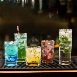 كؤوس زجاجية صغيرة مخصصة بشعار مطبوع أو محفور، كؤوس شوت شفافة سعة 2 أونصة مع قاعدة ثقيلة للزفاف - Product Image 3