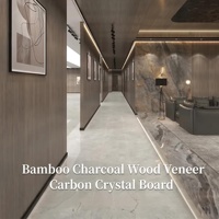 Panneau mural moderne en PVC 1220*2400, imperméable, ignifuge, anti-moisissure, résistant à l'humidité, pour usage domestique et commercial