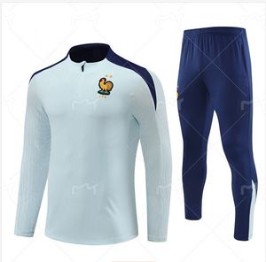 大人202425ヨーロピアンアメリカンカップフランスイングランドブラジルアルゼンチンポルトガルトレーニング子供用サッカージャージー - Product Image 3