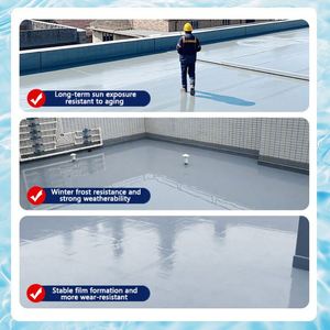 Revêtement liquide imperméable en polyuréthane à prix abordable, revêtement liquide imperméable en caoutchouc polyuréthane - Product Image 4