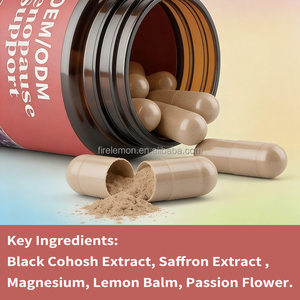 Integratore Erboristico OEM/ODM per il Supporto alla Menopausa, Cura della Menopausa Femminile, Capsule di Cimicifuga Nera - Product Image 4