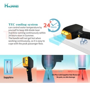 Appareil d'épilation au laser à <span class=keywords><strong>diode</strong></span> professionnel à 3 longueurs d'onde, homologué CE, laser 755 808 1064 nm, haute puissance, laser froid 810 nm - Product Image 2